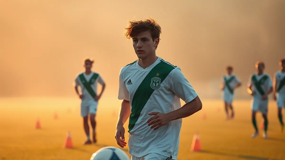 Lucas Cepeda se prepara para su gran debut con Elche CF